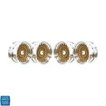 1967-92 Camaro / Trans Gold Gta Zero Offset 16 X 8 Wheels 4 New. Price: $1049.99.