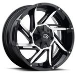 Vision Wheel Prowler 18X9 5X4.5/5.0 -12MM Black/machined 422Z8907GBMF-12 New. Price: $240.15.