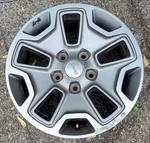 2013 2014 2015 2016 2017 2018 Jeep Wrangler 17" 17X7.5 Oe Used Wheel Wfa 9118C-3. Price: $75.00.