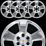 Chrome 2014-2020 Silverado 1500 Tahoe 20" Wheel Skins Hubcaps Alloy Rim Covers New. Price: $149.99.
