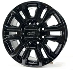 22" Gloss Black 5957 Oe Replica Wheels Fits 1996 2010 Chevy Silverado 3500 8X6.5 New. Price: $1399.99.