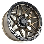 20 X10" Matte Bronze Black Lock Off Road Matrix Fits Chevy Silverado 6X5.5 -18 New. Price: $1399.99.