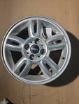 2011-213 Mini Cooper R56 Rim Factory Wheel 15" X 5.5" Spoke Scuffs 6791930 Oem Used. Price: $100.00.