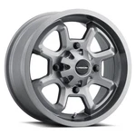 14" Vision 415 Bomb Gunmetal 14X7 Wheel 4X110 2.5MM Rim New. Price: $100.40.