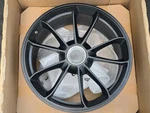 New 20" Porsche 991 GT3 Black Front Center Lock Oem Factory Wheel Rim. Price: $990.00.