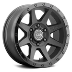 Icon Alloys Rebound Wheels 18X9 (25, 6X139.7, 95.1) Black Rims Set Of 4 New. Price: $1425.52.