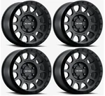 4 17X8.5" Offset Black Wheels For 2005-2026 Toyota Tacoma Truck 6X139 New. Price: $1420.00.