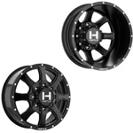 20X8.25 Hostile H403 Kodiak 05-UP Ford 19-UP Dodge Dually Wheel 8X200 Set Of 6 New. Price: $2822.40.
