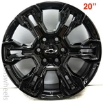 New Chevy Silverado Tahoe Suburban Replica Gloss Black 20" Wheels Rims 14089. Price: $1295.00.