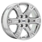 18" Ford F150 Truck Bright Chrome Wheel Rim Factory Oem Single 10343 New. Price: $395.00.
