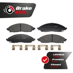 Front Ceramic Brake Pads Set For 2020-2025 Chrysler Pacifica Awd New. Price: $55.56.