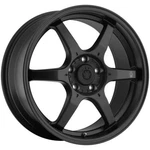 New 17X7.5 Konig Backbone Black Wheel/rim 5X114.3 5-114.3 5X4.5 17-7.5 ET45. Price: $158.68.