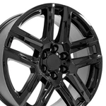 5913 Black Inch Wheel Fits Cadillac Gmc Chevy 22X9 New. Price: $254.00.