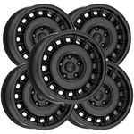 (set Of 5) Nomad N502SB Arvo 17X8.5 6X5.5" +0MM Satin Black Wheels Rims 17" Inch New. Price: $1695.00.