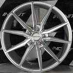 20X10 5X120 +40 Inovit FRIXION5 Silver Machine Face Spokes Wheels Set Of New. Price: $1400.00.