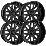 (set Of 4) Tis 560B 20X10 8X6.5" -25MM Gloss Black Wheels Rims 20" Inch New. Price: $1832.00.