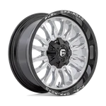 20X10 Fuel D798 Arc Silver Brushed Face Wheel 8X6.5 (-18MM) New. Price: $550.00.