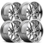 Staggered-us Mags U110 Rambler 17X7,17X8 5X4.5" 1MM Chrome Wheels Rims New. Price: $1738.00.