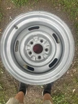 1969-1982 Chevy Corvette Rally Wheel 15X8 Code Az 1970 6-11-70 Nice 69-82 Kh Gm Used. Price: $150.00.