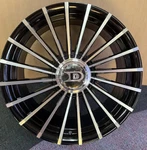 18" Drastic DS5 Wheel 18X8 +38 5X105 5X114.3 CB73.1 Black Machined Rim New. Price: $459.99.