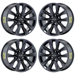 20" Chevrolet Silverado 1500 Pvd Black Chrome Wheels-c Rims Factory Oem 5919 ... New. Price: $995.00.