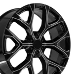 26X10 Oe Wheels CV98B Black With Milled Edge 6X5.5 (24MM) New. Price: $399.67.
