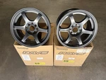 Rays Volk Gramlights 57DR 15X8 4X100 35 Civic Fit Integra Miata Wheel Gun Blue 2 New. Price: $1394.95.