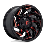 20X9 Fuel 1PC D755 Reaction 6X135/5.5 20MM Gloss Black Milled W/ Red Tint New. Price: $500.00.