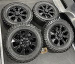 Limited 2500 3500 20" Black Oem Wheels Rims 35" KO3 Tires Laramie Rebel Tpms Used. Price: $3999.99.