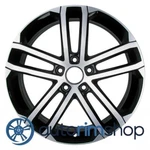 Volkswagen Gti Golf 2016 2017 2018 18" Oem Wheel Rim 5G0601025AQ Remanufactured. Price: $330.59.