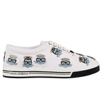 Dolce & Gabbana Low-top Canvas Sneaker Roma With Designer Embroidery White New. Price: $256.62.