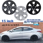 (4 Pack) Inch Hubcaps For 2011-2016 Hyundai Elantra Sedan R15 Steel Wheel Rim New. Price: $45.99.