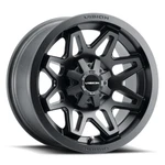 Vision 416 SE7EN Utv Rim 12X8 4X156 Offset -10.2 Matte Black (quantity 1) New. Price: $114.15.