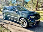 Weld Solana Drag 20X10.5 / 5X127 Bp ET38 71.5M Gloss Black Trackhawk Durango New. Price: $645.00.
