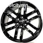 New 20" Gloss Black 5924 Nzm Oe Replica Wheels Fits QX80 QX56 6X5.5 +28. Price: $1099.99.