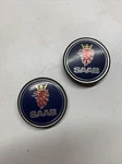 Center Saab 5236294 9-3 9-5 93 95 9000 Wheel Hubcaps 99-12 Oem Set Used. Price: $16.99.