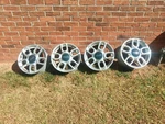 Set Of Four Fiat Abarth 500 15X6 Alloy Double Spoke Wheels Fits 12-18 Rims Used. Price: $600.00.
