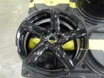 2026 C8 Corvette 20X10 5 Spoke Front Black Carbon Fiber Wheel Used. Price: $604.99.