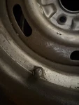 Chevrolet Corvette Az Steel Wheels Matched Set Used. Price: $300.00.