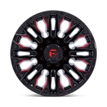 Fuel Flame Gloss Black Milled With Candy Red Rim 20X9 8X180 D82320901857 New. Price: $500.00.