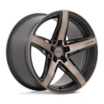 20" Niche M271 Teramo 20X9 5X120 Matte Black Double Dark Tint Face Wheel 38MM New. Price: $490.00.