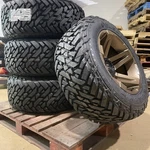 5) 20X12 Fuel D765 Sfj Bronze Wheels 35" Mt Tires 5X5 Jeep Wrangler Jk Jl Tpms New. Price: $3989.05.