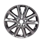 Refurbished 18X7 Painted Dark Hypersilver Wheel Fits 2017-2018 Mazda 3 560-64940 Remanufactured. Price: $279.96.