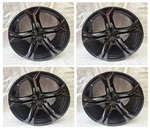 4PC 20" Matte Black Wheels 20X10 / 20X11 5X120 Fit Chevrolet Camaro Chevy ZL1 New. Price: $999.00.