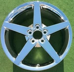 Factory Chevrolet Corvette Chrome Wheel Rear 19 Inch C6 2008 Gm Oem 9596911 5106 New. Price: $499.00.