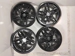American Outlaw Wheels Lonestar Set Of 4 Satin Black 17X8.5 5X127MM Used. Price: $529.06.