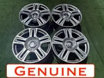 Rolls-royce Wraith Dawn Ghost 21 Wheels Oem 5-TWIN Spoke Polished Set W/ Caps Used. Price: $1995.00.