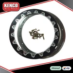 Kenco 13", 14", 15", 16", 17" Black Machined Aluminium Weld On Beadlock Kit New. Price: $177.83.