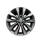 2015-2018 Kia Sedona Wheel 18X7 Alloy 10 Spoke Machined Face Oem Used. Price: $82.50.
