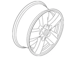 Genuine Mini Wheel Alloy 36-10-6-889-171 New. Price: $384.94.